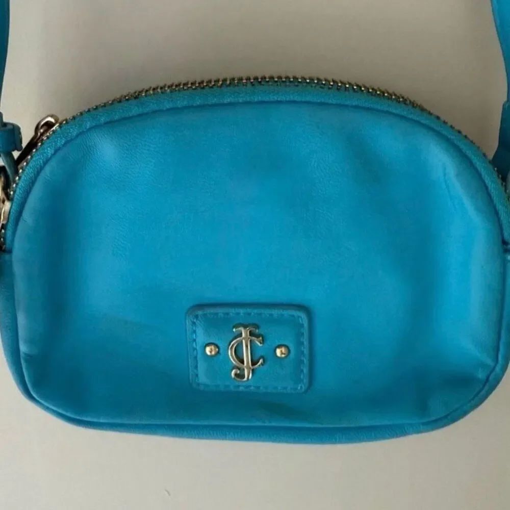 Juicy Couture Y2K Mini Crossbody in Turquoise